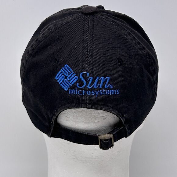 Vintage STS 2002 Gforce Sun Microsystems Dad Hat Baseball Cap Strapback Black - Picture 3 of 11
